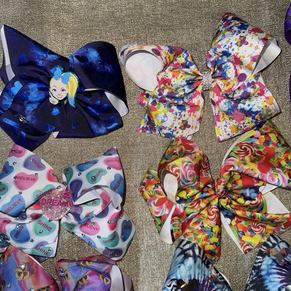 JOJO SIWA Hair Bows - Lot of 16 Size Large (6”-8”) main image 5
